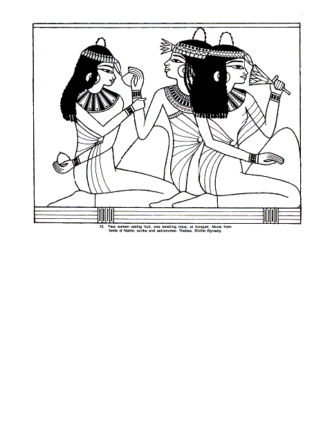 Plansa de colorat cu Istorie Egipt 52